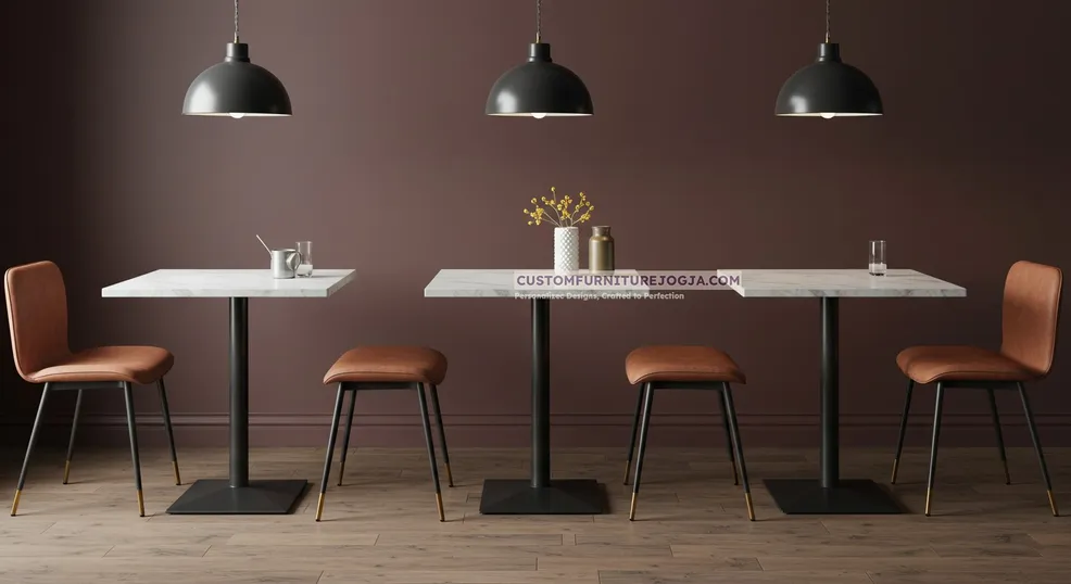 Jasa Pembuatan Meja Cafe Jogja